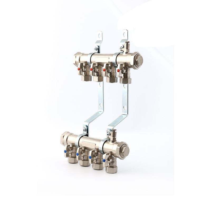  SKOV-5015 brass Floor Heating Manifolds for floor heating system usage 2-8way